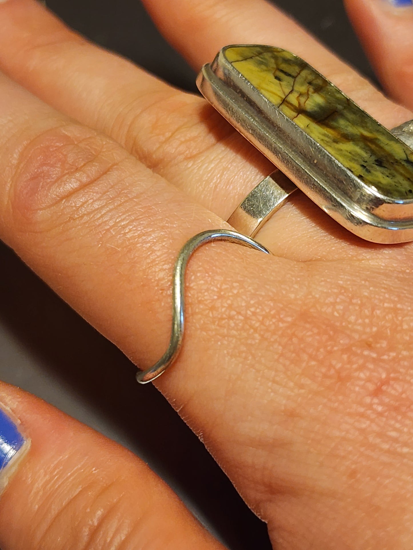 Hemisphere Stacker Ring - Size 9.5