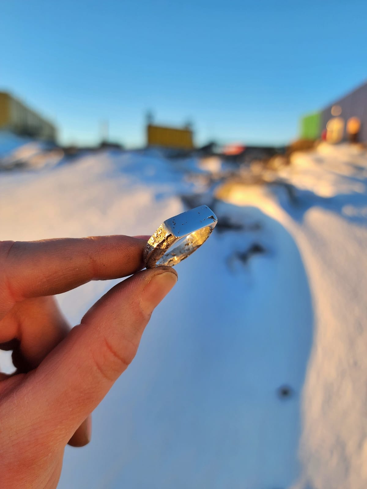 Vestfold Signet Ring - Sandcasted Sterling Silver