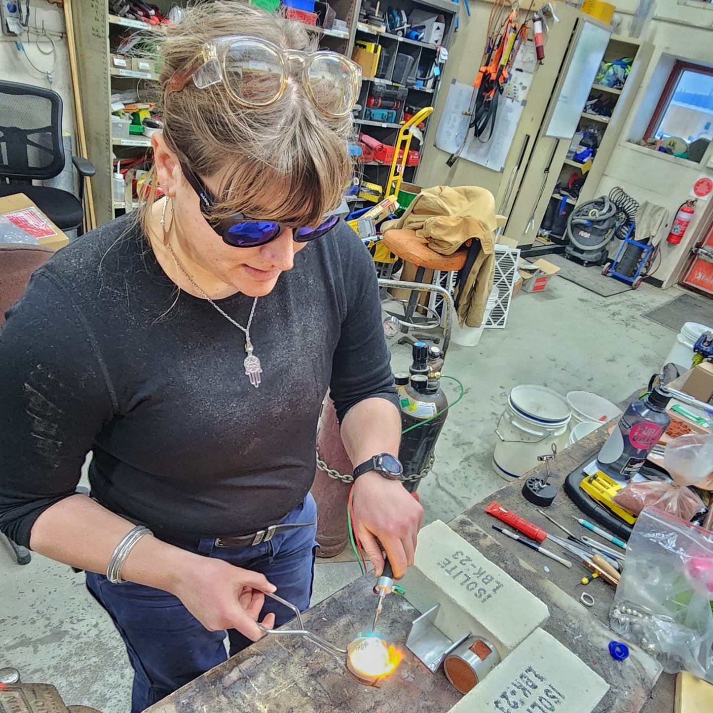 Vestfold Signet Ring - Sandcasted Sterling Silver