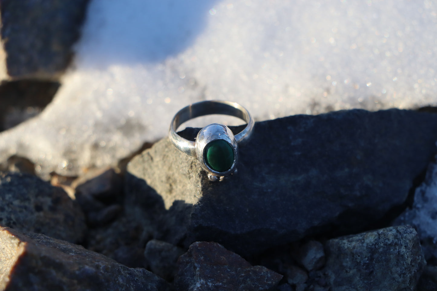 Malachite Ring - Size 6.25