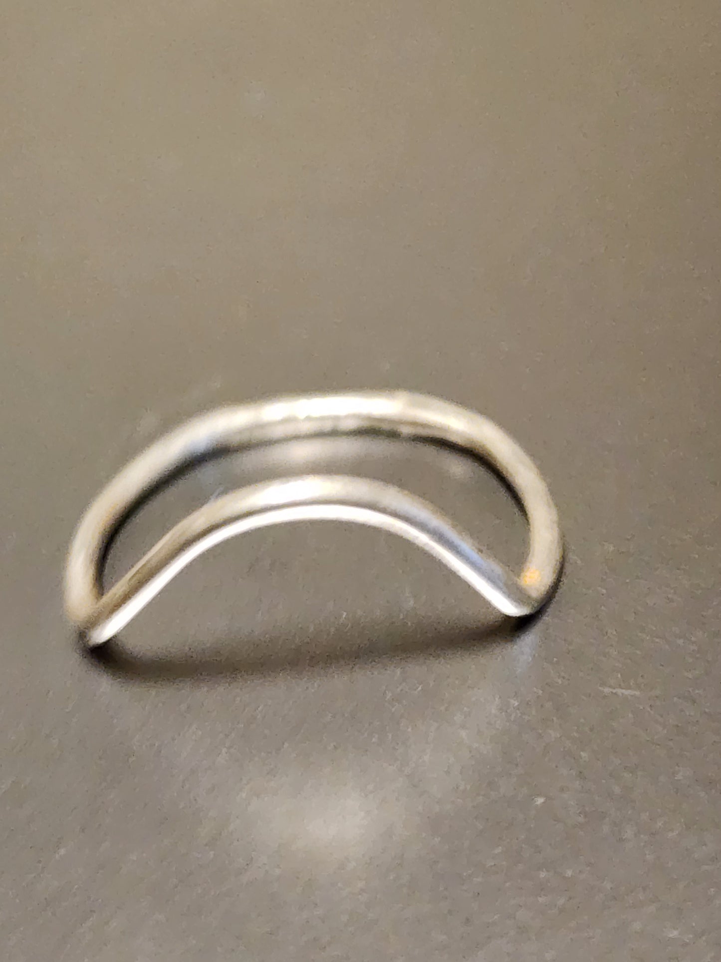 Hemisphere Stacker Ring - Size 9.5