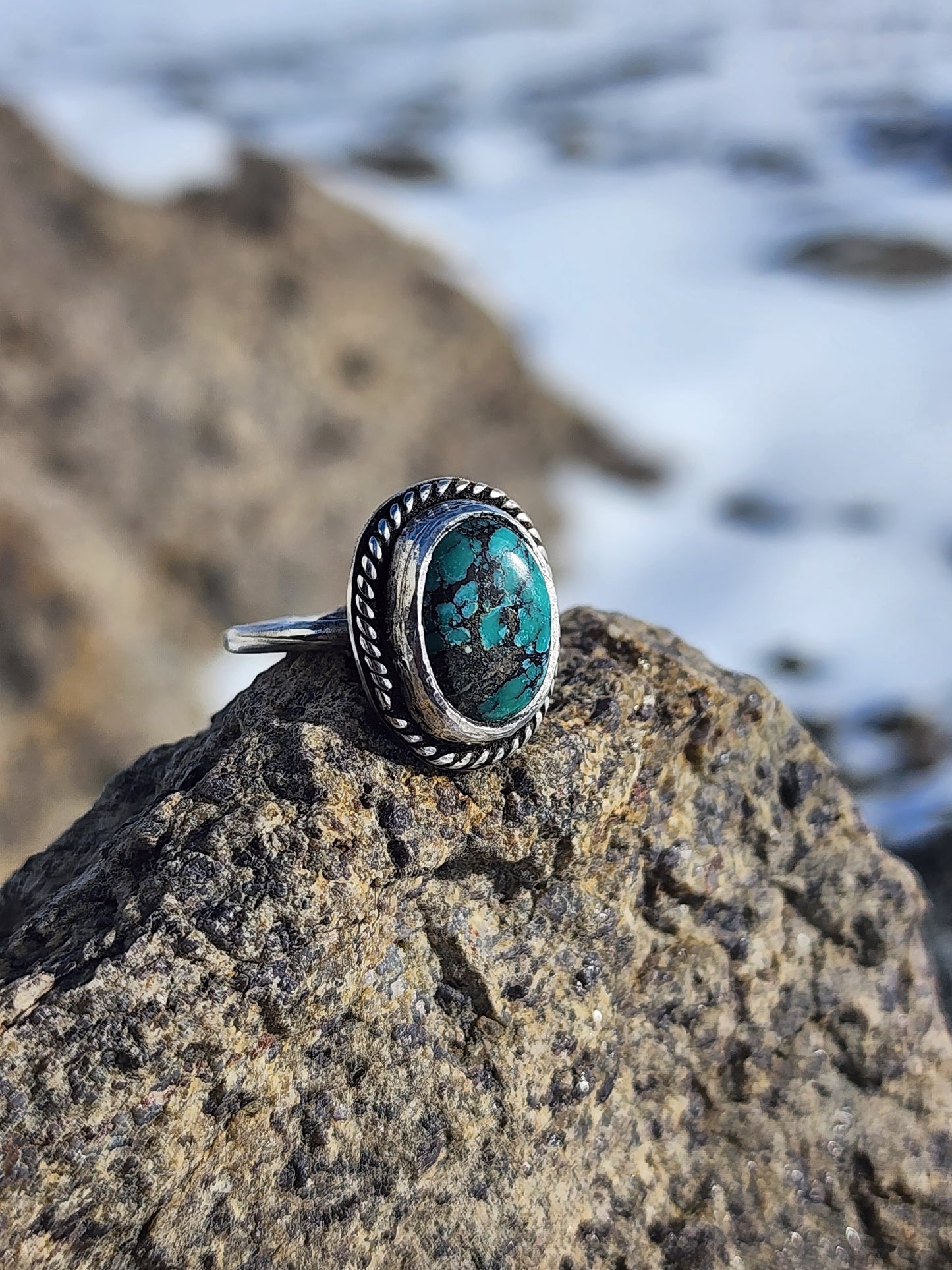 Tibetan Turquoise Ring