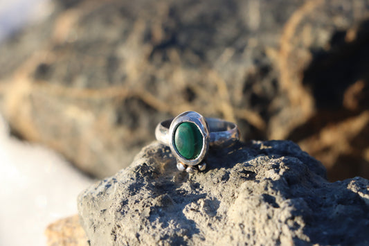 Malachite Ring - Size 6.25
