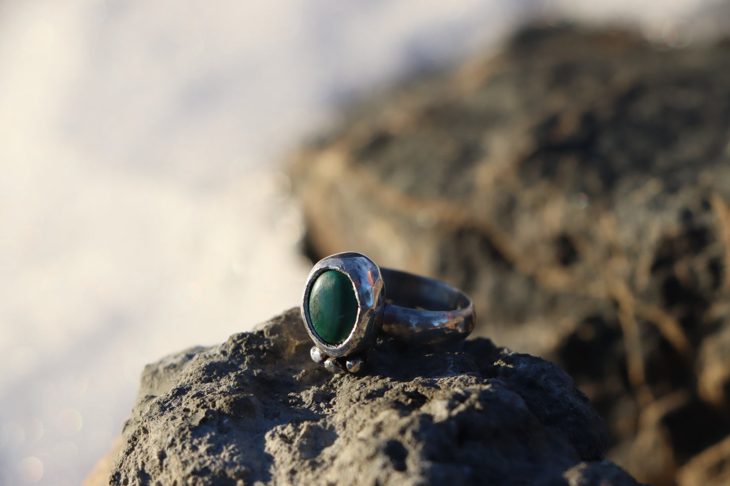 Malachite Ring - Size 6.25