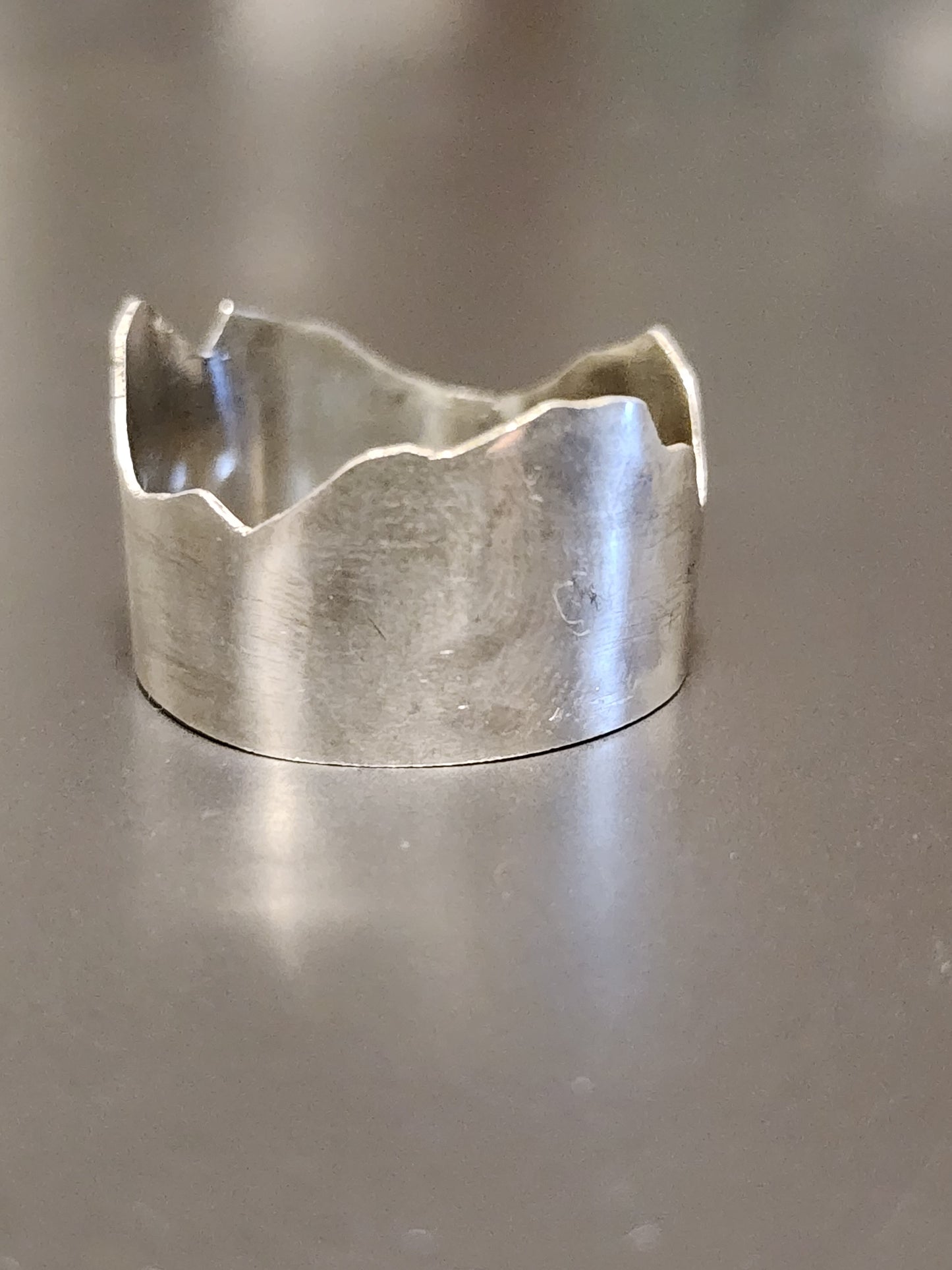 Mountain ring - thick band - Size 9.5