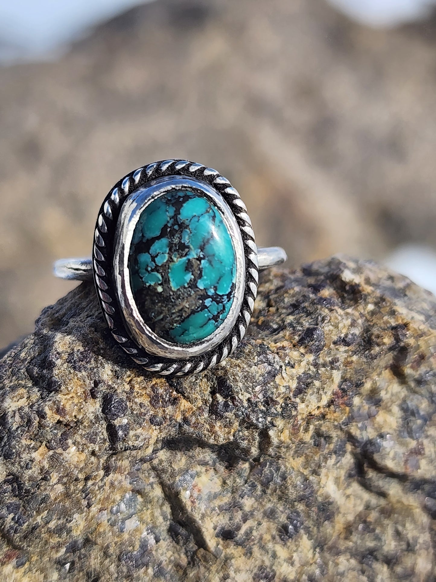 Tibetan Turquoise Ring