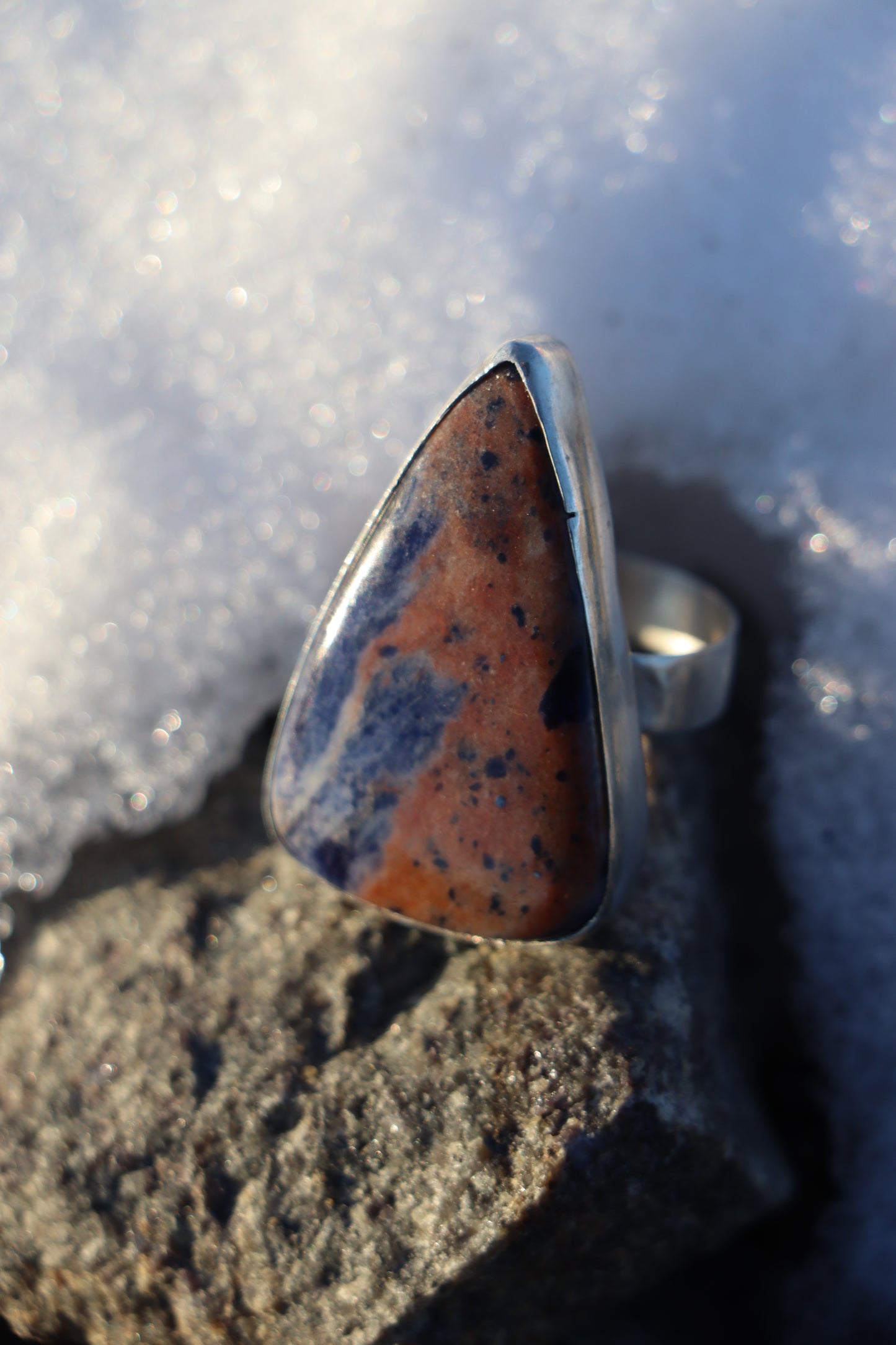 Sodalite Summit Ring - Size 9