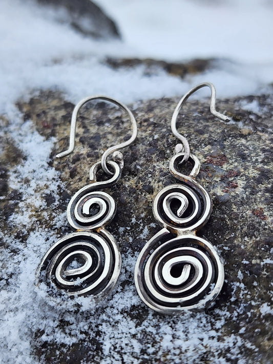 Spiral Earrings - For Cam