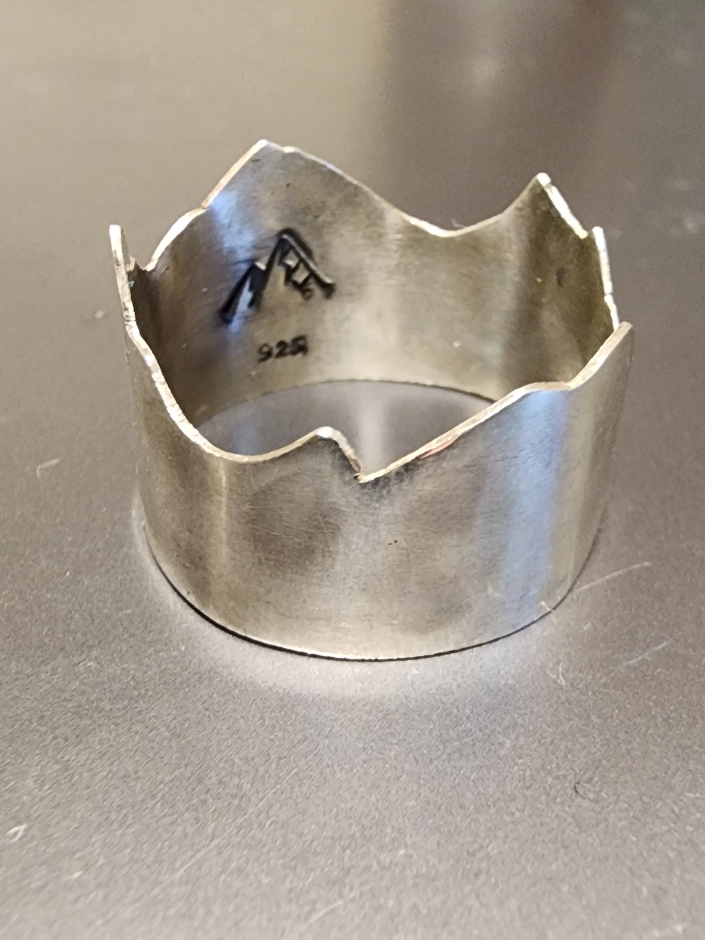 Mountain Ring - Thick Band - Size 12