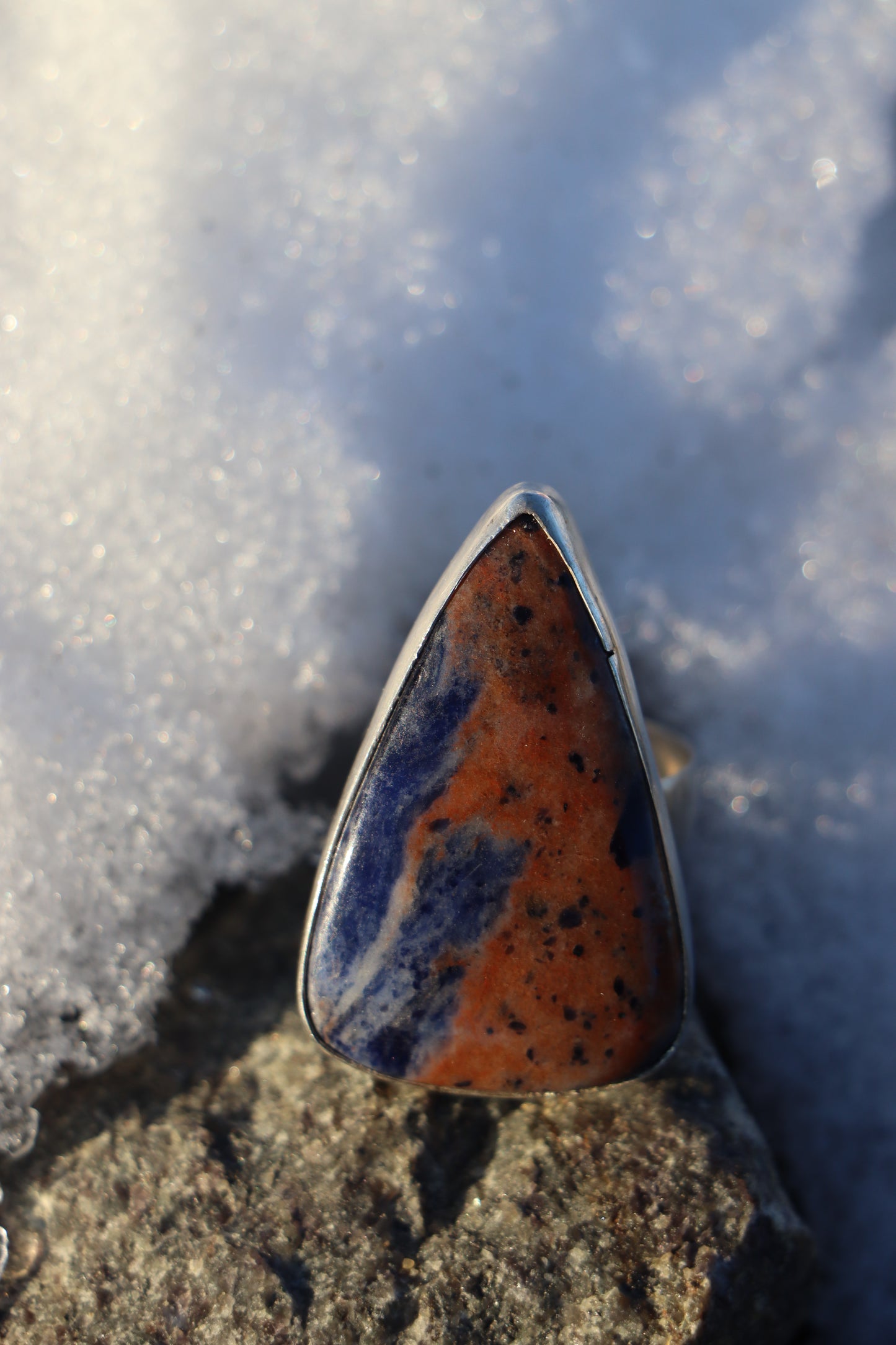 Sodalite Summit Ring - Size 9