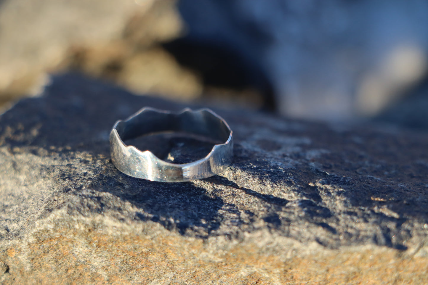 Mountain Ring - Thin Band - Size 11
