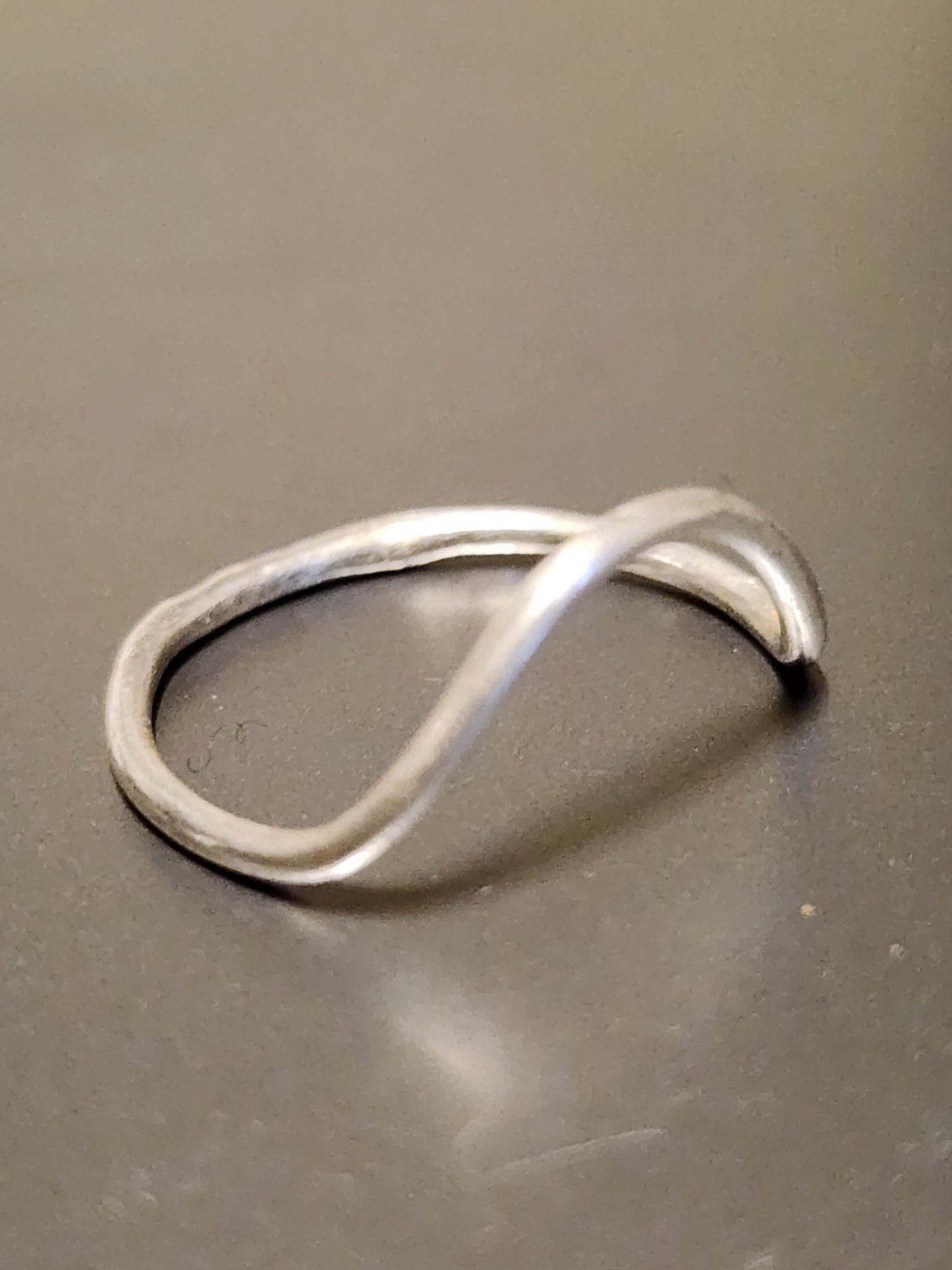 Hemisphere Stacker Ring - Size 9.5