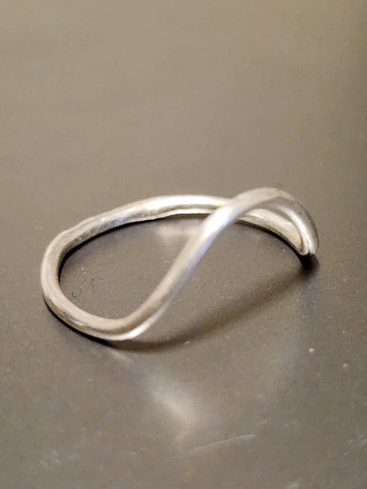 Hemisphere Stacker Ring - Size 9.5