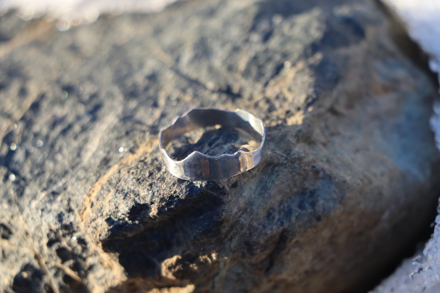 Mountain Ring - Thin Band - Size 11